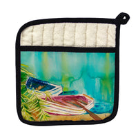 Row Boats Pot Holder