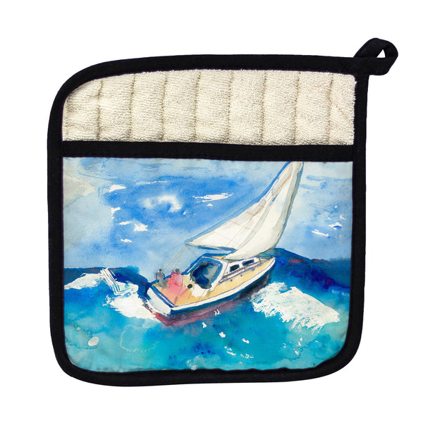 Sailboat Pot Holder