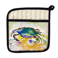 Green Crab Pot Holder