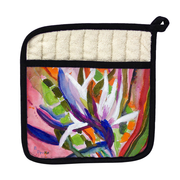 Betsy's Bird of Paradise Pot Holder