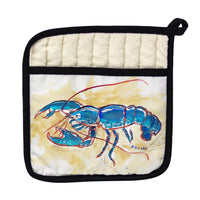 Blue Lobster Pot Holder