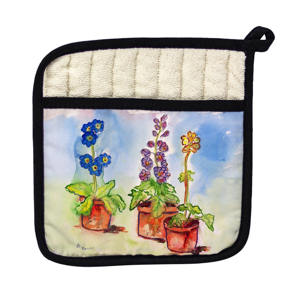 Potted Flowers Pot Holder