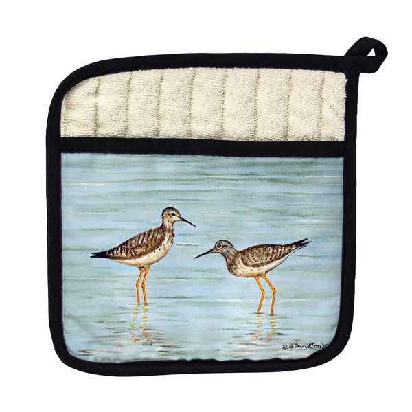 Yellow Legs Pot Holder