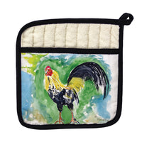 Bantam Rooster Pot Holder