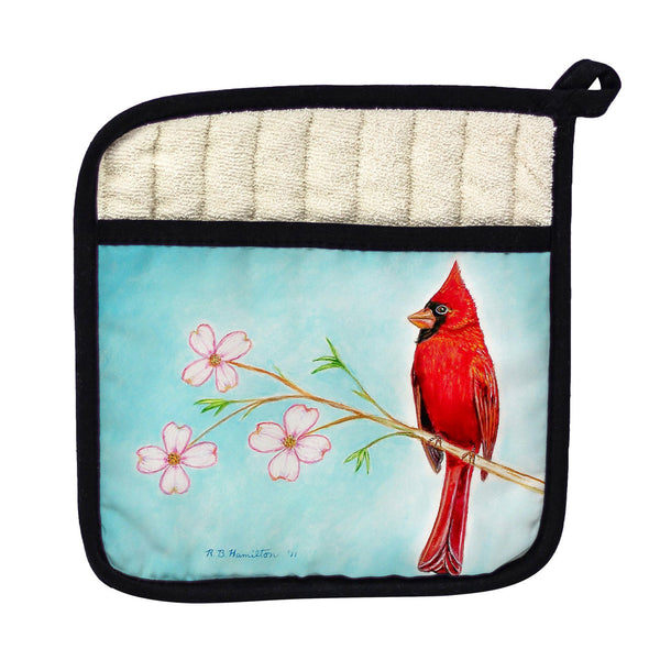 Dick's Cardinal Pot Holder
