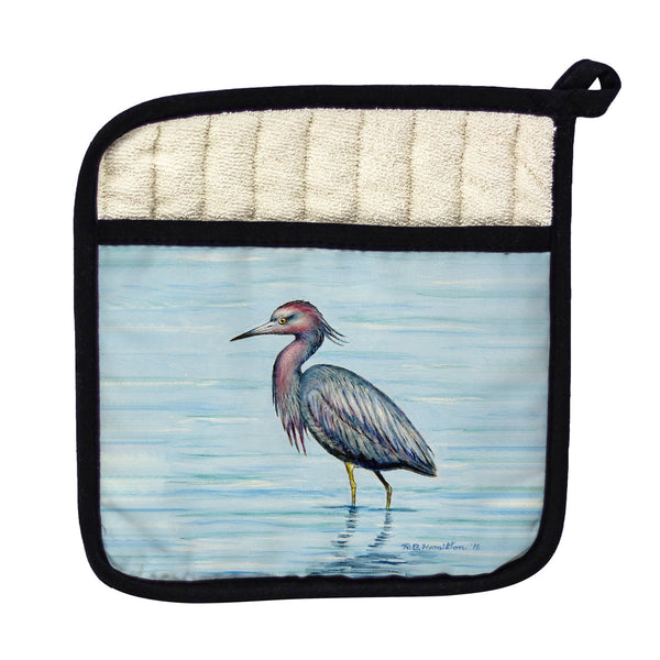 Dick's Little Blue Heron Pot Holder