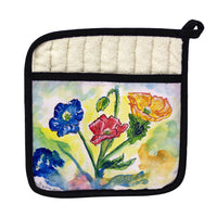Bugs & Poppies Pot Holder