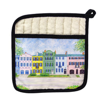 Rainbow Row Pot Holder