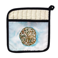 Betsy's Sand Dollar Pot Holder