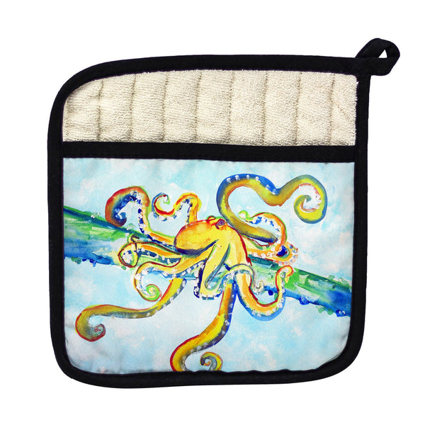 Crazy Octopus Pot Holder