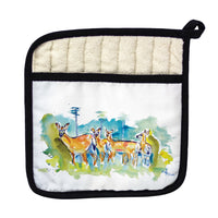 Deer Herd Pot Holder