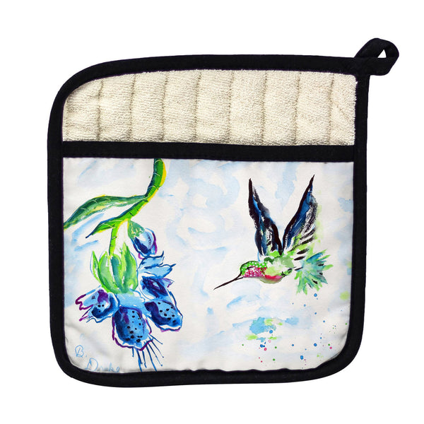 Hovering Hummingbird Pot Holder