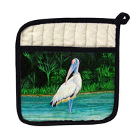 Dick's Wood Stork Pot Holder