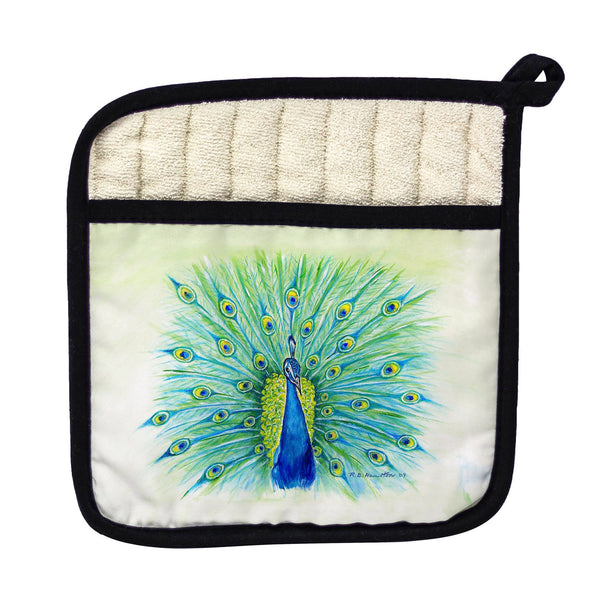 Peacock Pot Holder