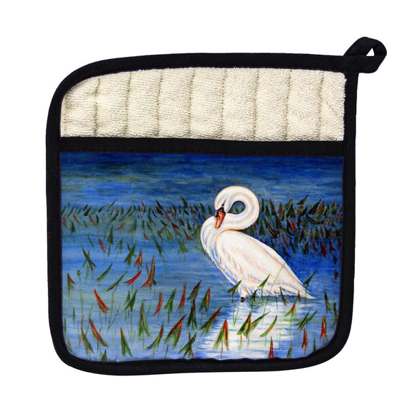 Mute Swan Pot Holder