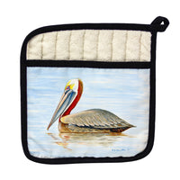 Summer Pelican Pot Holder