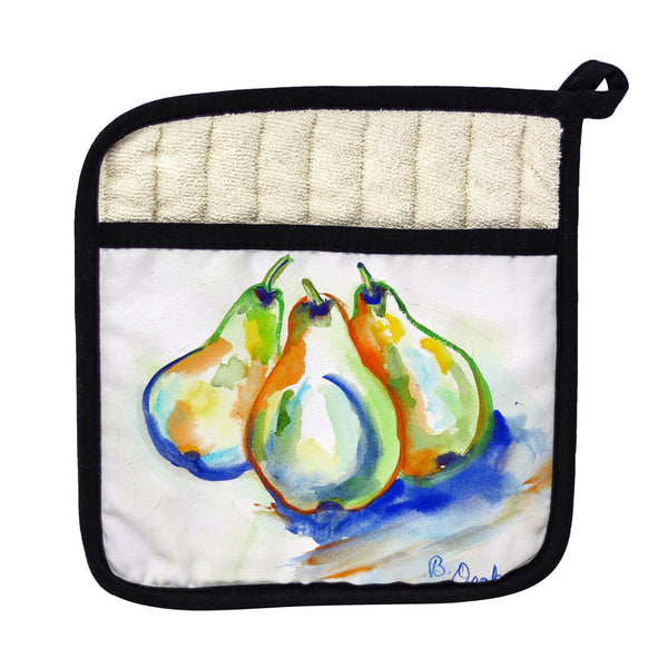 Three Pears Pot Holder