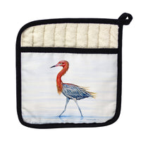 Reddish Egret Pot Holder