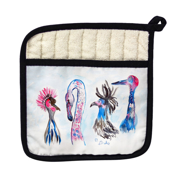 Loony Birds Pot Holder