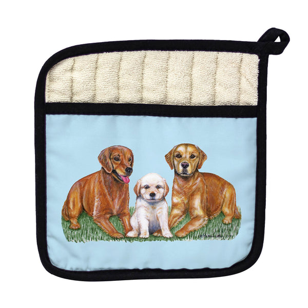 Golden Retrievers Pot Holder