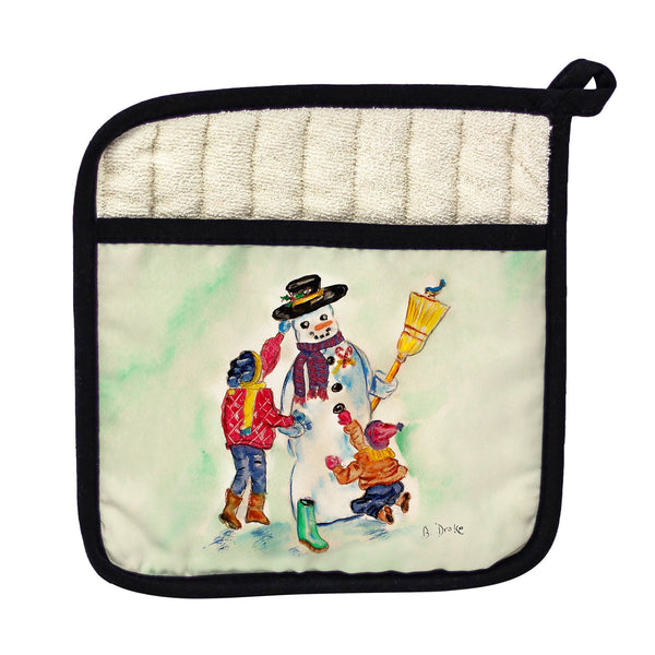 Snowman Pot Holder