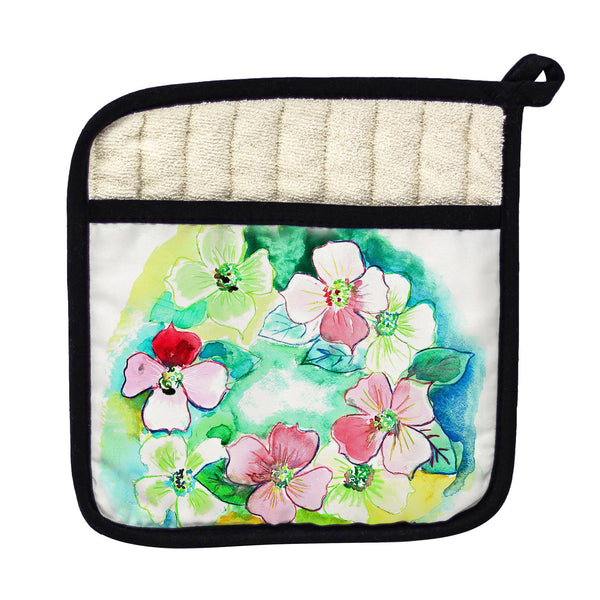 Flower Wreath Pot Holder
