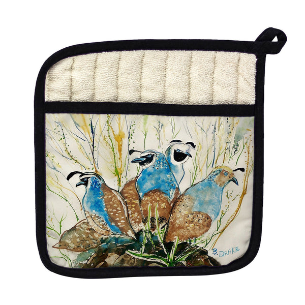 Partridges Pot Holder