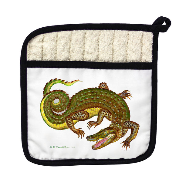 Alligator Pot Holder