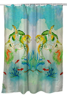 Betsy's Sea Turtle Shower Curtain