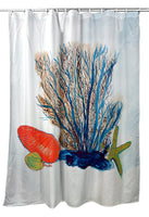 Coral & Shells Shower Curtain