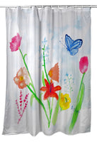 Pastel Garden Shower Curtain