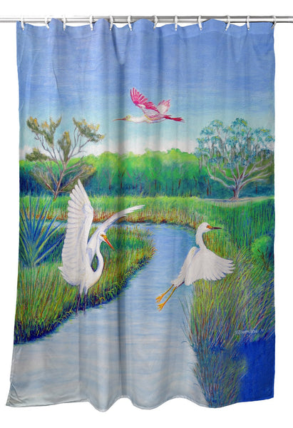 Marsh Wings Shower Curtain