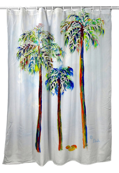 Three Palms Shower Curtain