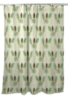 Betsy's Pine Cone Shower Curtain