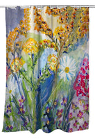 Wild Flowers Shower Curtain