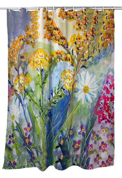 Wild Flowers Shower Curtain