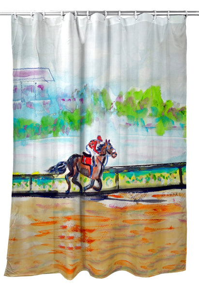 Inside Track Shower Curtain