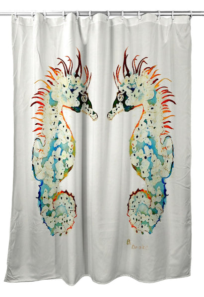 Betsy's Sea Horse Shower Curtain