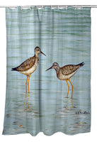 Yellow Legs Shower Curtain