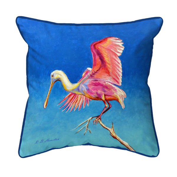 Spoonbill Wings Pillow