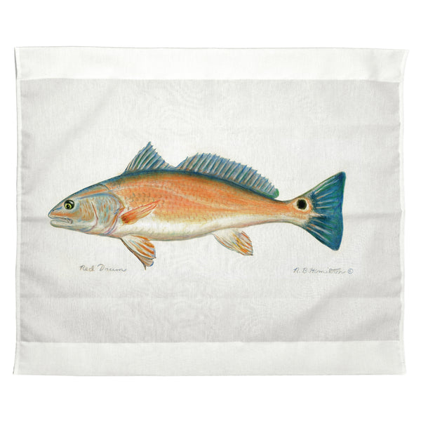 Red Drum Outdoor Wall Hanging 24x30