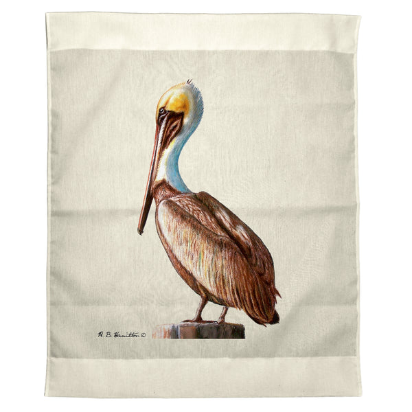 Pelican Outdoor Wall Hanging 24x30