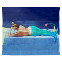 Mermaid Outdoor Wall Hanging 24x30