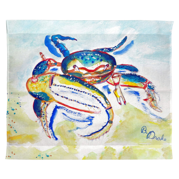 Colorful Fiddler Crab Wall Hanging 24x30