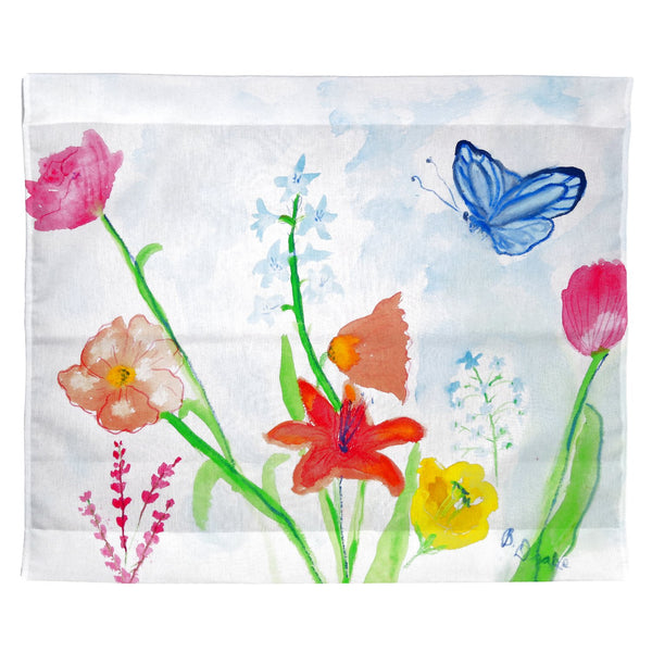 Pastel Garden Outdoor Wall Hanging 24x30