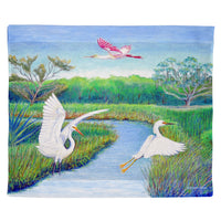 Marsh Wings Outdoor Wall Hanging 24x30