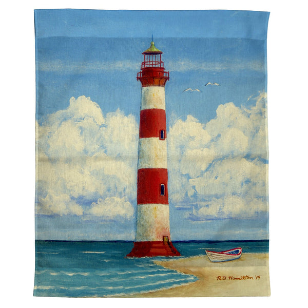 Morris Island Lighthouse, SC Outdoor Wall Hanging 24x30