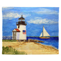 Brant Point Lighthouse, MA Outdoor Wall Hanging 24x30