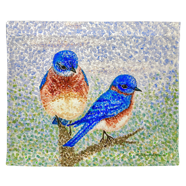 Two Birds Outdoor Wall Hanging 24x30