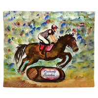 Kentucky Bourbon Horse Outdoor Wall Hanging 24x30